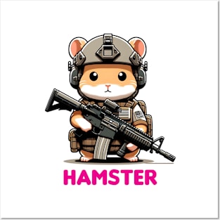 Tactical Hamster Posters and Art